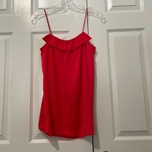 J Crew Hot Pink Spaghetti Strap Tank